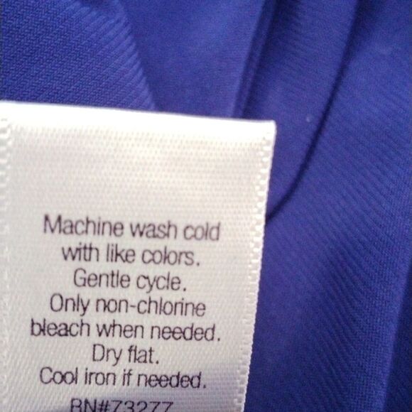 Kohls Blue Knit Dressy Dress - Picture 7 of 8